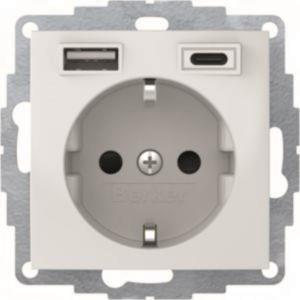 Berker Steckdose SCHUKO/USB A-C 48048989 