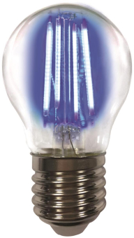 LIGHTME LED-Tropfenlampe 4W blau LM85315 