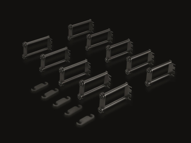 Rittal Kabelsprosse 1HE 1=10  DK 7111214 