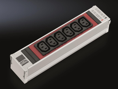 Rittal IEC320 C13 6-fach rot  DK 7856082 