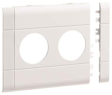 Hager Blende 2fach Steckdose GB120209016 