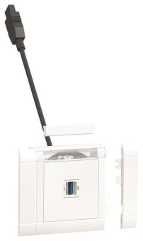 Hager Multimedia-Anschluss   GMSET119016 