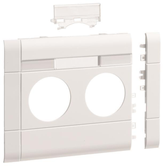 Hager Blende 2fach Steckdose GB120219016 