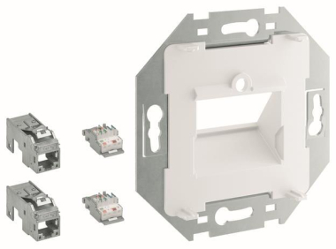 Hager Anschluss Modul 2xRJ45     GMRJ452 