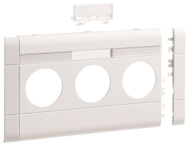 Hager Blende 3fach Steckdose GB120319010 