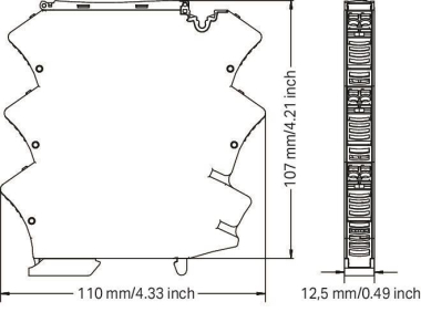 WAGO 2857-401 Trennverstärker,bipolares 