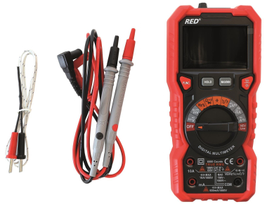 RED Digital Multimeter      2810-10-0003 