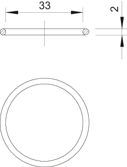 OBO 171 PG29 Dichtring O-Ring PG29 NBR 
