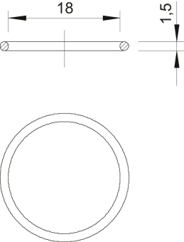 OBO 171 M20 Dichtring O-Ring M20 NBR 