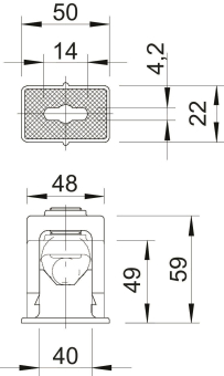 OBO 3042 LGR Greif-ISO-Schelle 24-34mm 