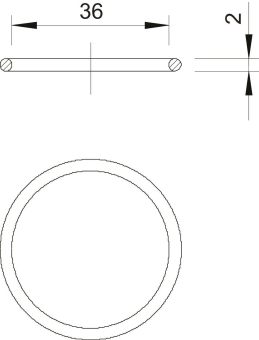 OBO 171 M40 Dichtring O-Ring M40 NBR 