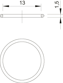OBO 171 M16 Dichtring O-Ring M16 NBR 