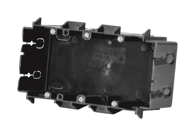 f-tronic Kabelkanaldose 2fach       E833 