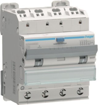Hager Fi-LS 4P 6kA B-6A 30mA    ADM406QC 