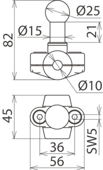 DEHN 725010 KFP25RL10       KFP 25 RL 10 
