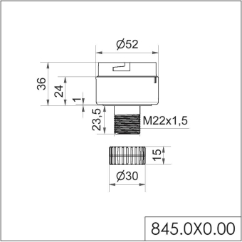 Werma Anschlusselement Cage     84501000 