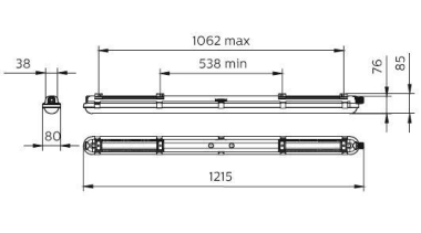 PHIL CoreLine FR-Leuchte IP65   50221599 