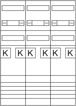 Hager Komplettfeld universZ      ZL3EH66 