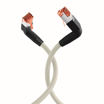 EFB Patchkabel 2xRJ45 90°   K4137GR.0,50 