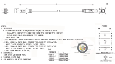 EFB USB3.0 Anschlusskabel      K5236.1,8 
