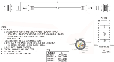 EFB USB3.0 Anschlusskabel      K5210SW.1 