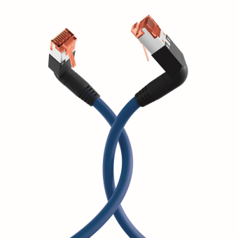 EFB Patchkabel 2xRJ45 90°      K4137BL.2 