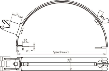DEHN Dachleitungshalter           206819 