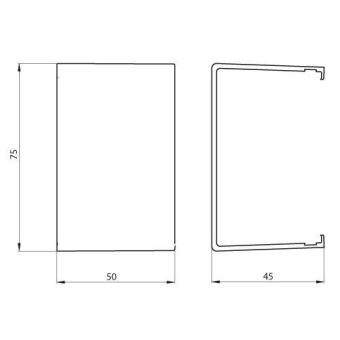 Unex Verbindungsstück reinweiß  31521-02 