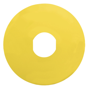 Schneider Leerschild 90mm gelb   ZBY8101 