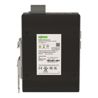 WAGO 852-103/000-001 Industrial-Switch 8 