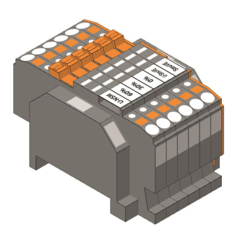 WAGO 821-509 Relaisklemmenleiste,Ausf E. 