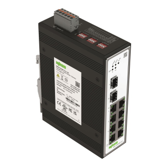 WAGO 852-103/000-001 Industrial-Switch 8 