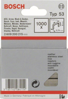 Bosch Feindrahtklammer Typ 53 2609200215 