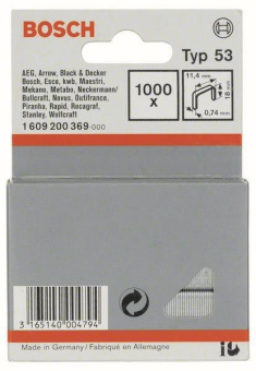Bosch Feindrahtklammer Typ 53 1609200369 