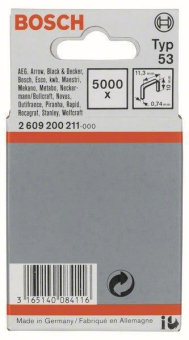 Bosch Feindrahtklammer Typ 53 2609200211 