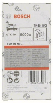 Bosch 2608200700 Klammer 1,2/18G KLAMMER 