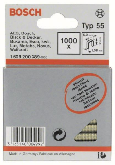 Bosch Schmalrückenklammer     1609200389 