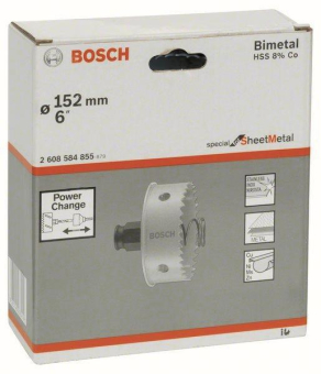 Bosch Lochsäge Special Sheet  2608584855 