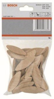 Bosch 50Flachdübel 55x19x4mm  2607000797 