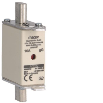Hager Sicherungseinsatz NH000 LNH00016M6 
