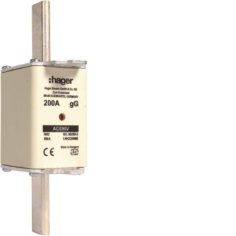 Hager Sicherungseinsatz NH2C   LNH2200M6 