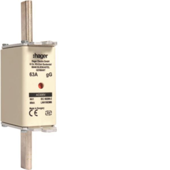 Hager Sicherungseinsatz NH1C   LNH1063M6 