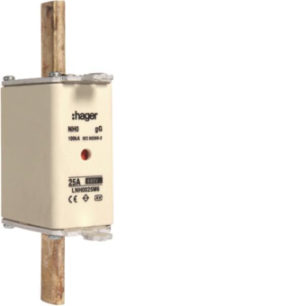 Hager Sicherungseinsatz NH0    LNH0025M6 