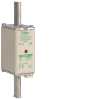 Hager Sicherungseinsatz NH0   LNH0100M6A 