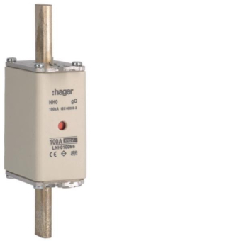 Hager Sicherungseinsatz NH0    LNH0100M6 