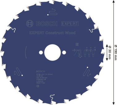 Bosch Kreissägeblatt Expert   2608644139 