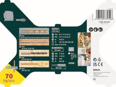 Bosch X-Line Titanium-Set     2607019329 
