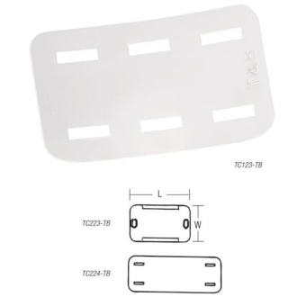 ABB Kennzeichnungsplaettchen,   TC223-TB 