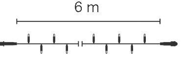 S&H LED-String Lite 18 Fassungen   59382 