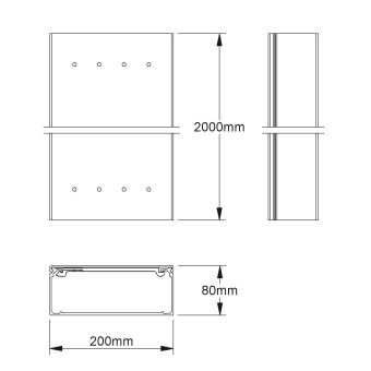 NIED GFK-LFK-Ut.-Deckel       LFG 80.200 